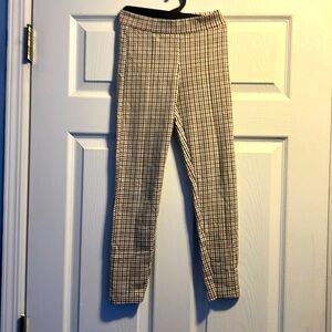 Zara girls plaid tights